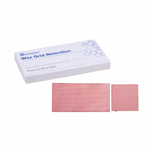 WAX GRID RETENTIONS DIAGONAL, 75X150 mm, 10 pcs