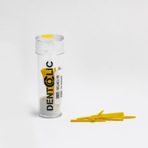 Dentoclic Burnout Locks DENTOCLIC - YELLOW Diam 1.25 mm