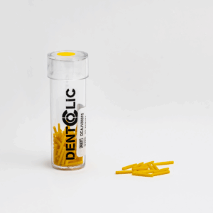 DentoClic Burn-out posts DENTOCLIC - YELLOW Diam 1.25 mm