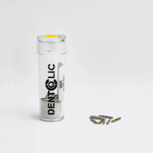 DentoClic StainlessSteel Posts DENTOCLIC - YELLOW Diam 1.3 mm